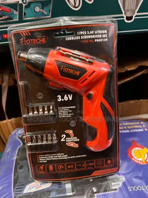 17pcs 3.6V Lithium Cordless Screwdriver Set Item No. P800109