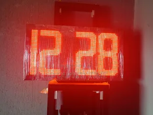 Led Digital Clock 2ft by 16 Inches (Outdoor /Indoor)