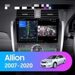 Toyota Allion 2007-20 Car Android GPS Navigation System