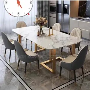 Executive by Six Marble Dinning Table