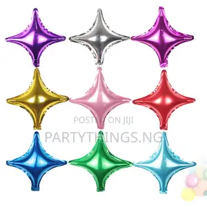 4 Clover Leaf Foil Balloons