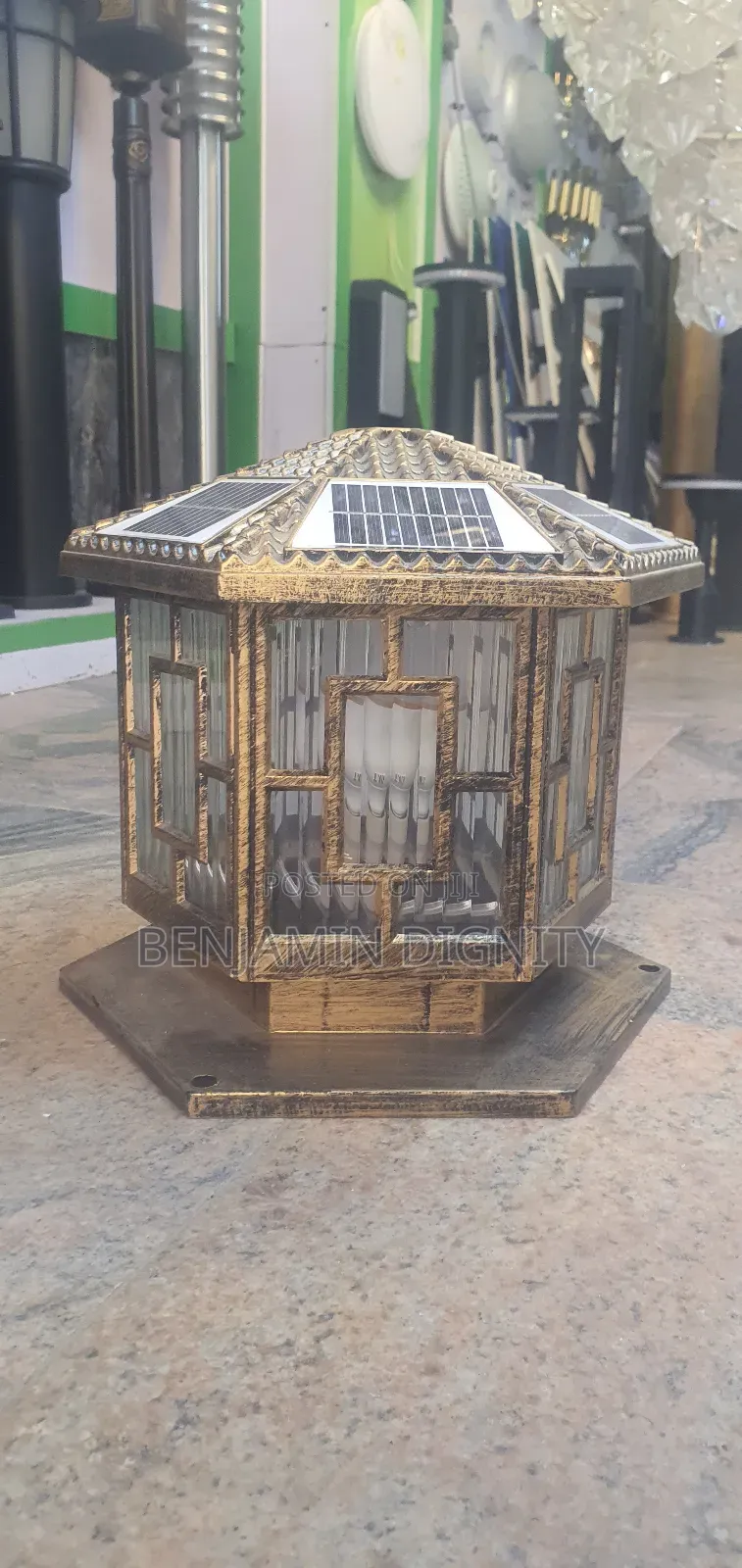 Solar Pillar Lamp