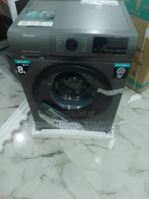 The 8kg Hisense Automatic Frontload Washing Machine Wfqp8014