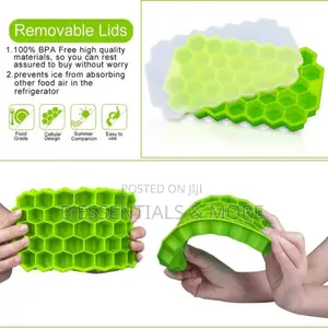 Silicone Ice Cubes Maker With Lid