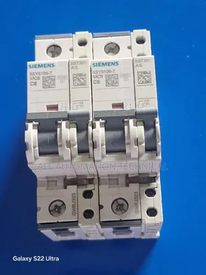 Siemens Breaker MCB C6 + Auxilliary | 5sy6106-7 + 5ST3010