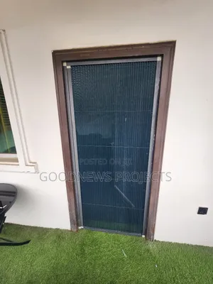 Grey Foldable Door Net