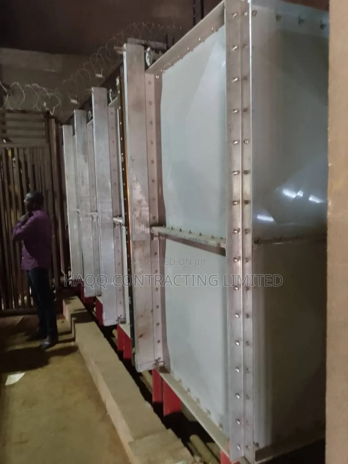 Industrial Water Tank/FRP/GRP/Fibreglass/Pressed Steel Tank