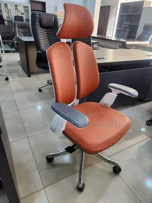 Executive Kidney Leather Chair