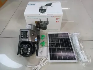4g Double Lens Solar Powered PTZ Camera