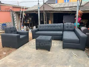 Sophisticated Design Leather Lshape