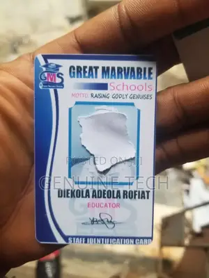 Printing of I.D Card