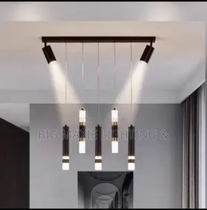 Modern LED Pendant Light With Spotlight