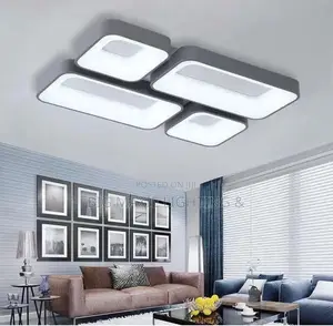 New Nordic Square Led Ceiling Chandelier Lamp