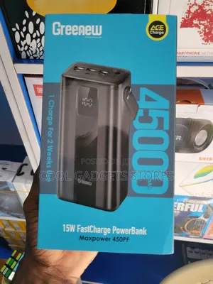 Itel 45000mah Max Power Fast Charge Powerbank With Lamp