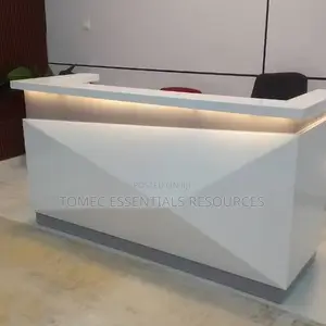 Imported Quality Gloss Wooden Reception Desk