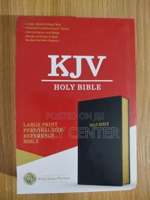 KJV Large Print Personal Size Bible