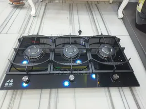Built in 3 Burner Cooker Hob With Automatic Ignition, Safety