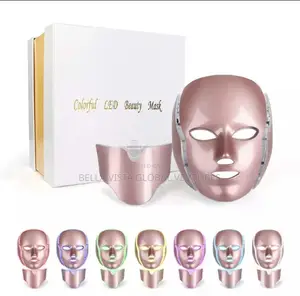 7 Colors Led Facial Beauty Mask Skin Rejuvenationphoton Mask