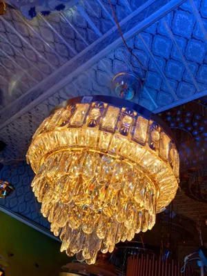 Crystal Gold Chandelier