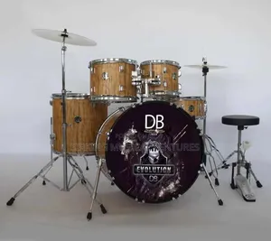 Db Evolution USA Professional Drum With Thick Cymbals/Hi-Hat