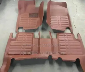 Toyota Tacoma Brown 3d Customised Floor Mat