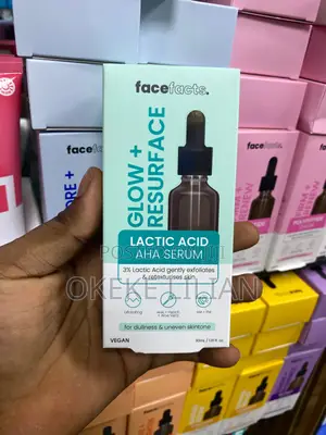Face Facts Glow + Resurface Lactic Acid AHA Serum