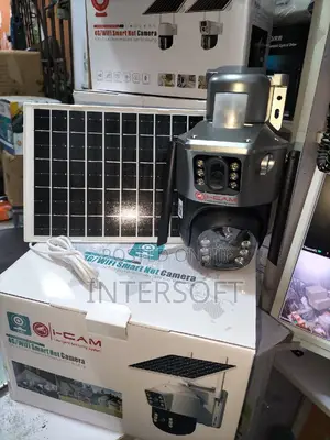 5mp 4g Dual Lens PTZ Solar Camera Dual Camera Tracking