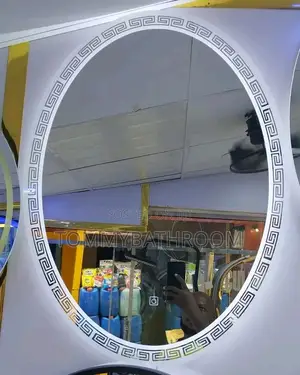 3 Light Led Mirror With Design