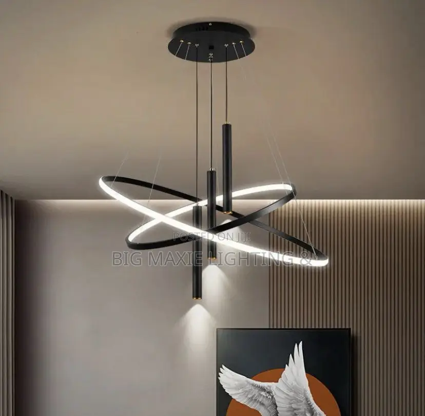 Modern Round LED Chandeliers