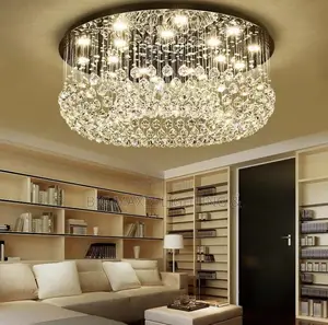 Modern Luxury Crystal Raindrops Chandelier