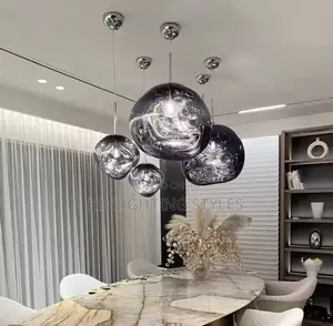 Modern PVC Lava Lamp LED Chandeliers