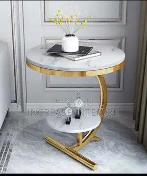 High Quality Imported Luxury Marble Side Stool