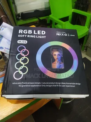 Ring Light 18 Inches RGB LED Colour Complete Set