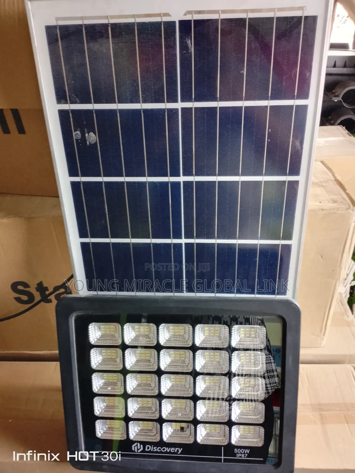 500W Solar Flood Lamp Light