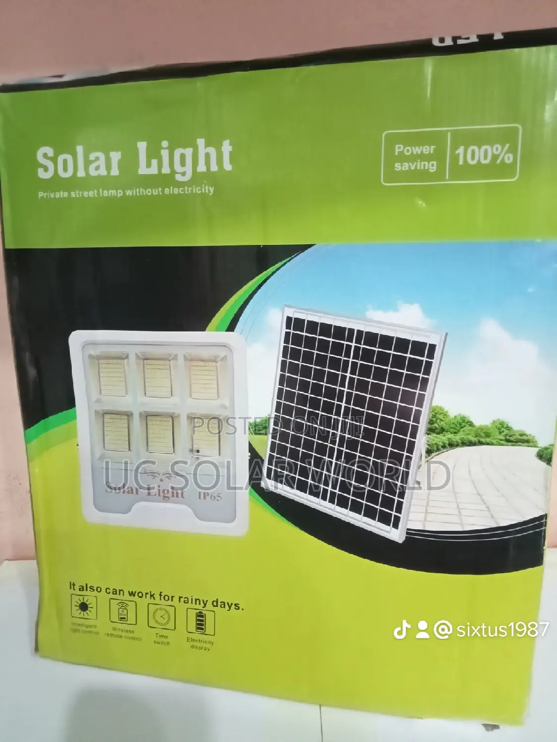 Flood Solar Light