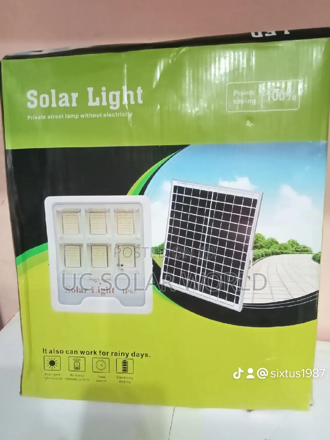 Flood Solar Light