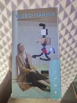 Video Making Led Ring Selfie Lightb Kits