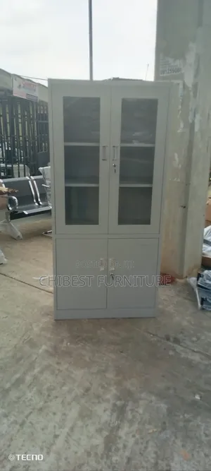 Standard Half Glass File Cabinet