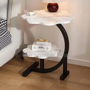 Bed Side 2 Tier Flower Table