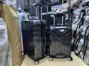 Set of Quality Plastic Travel Luggage