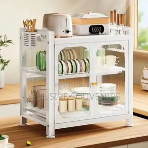 Multifunctional Countertop Rustproof Kitchen Storage Rack