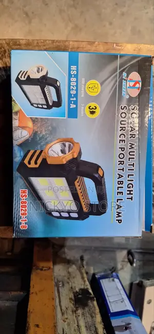 Solar Multi Light Source Portable Lamp