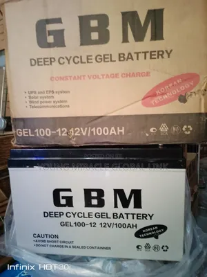 100ah 12v GBM Deep Cycle Koran Battery