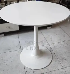 80cm White Mini Dining or Restaurant Table