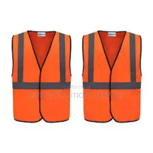 Orange Reflective Vest Safety Working