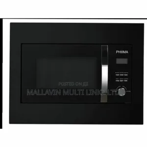 Phiima Black Built In Microwave 60cm