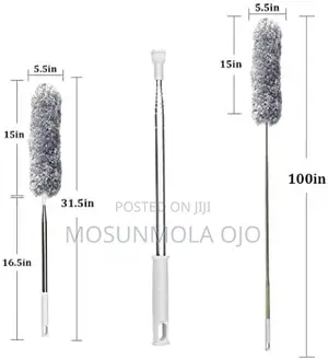 Microfiber Feather Bendable Extendable Cleaning Duster