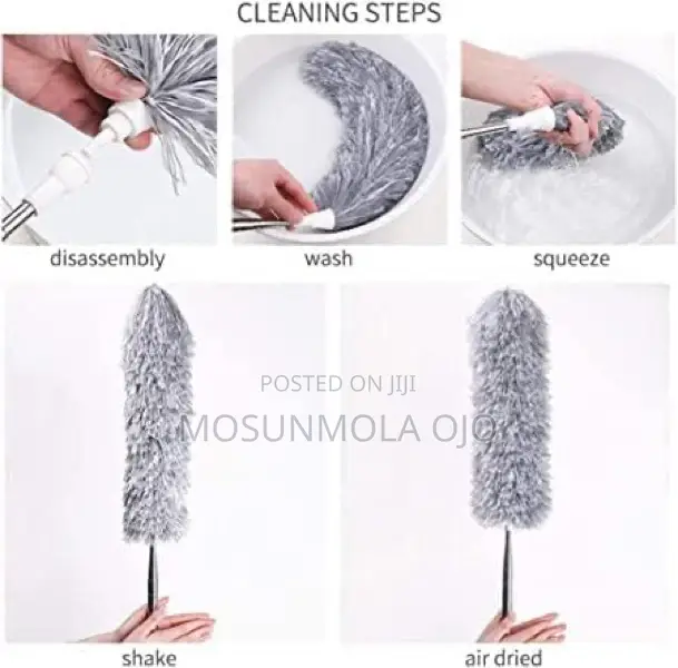 Microfiber Feather Bendable Extendable Cleaning Duster