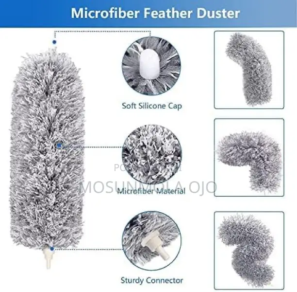 Microfiber Feather Bendable Extendable Cleaning Duster