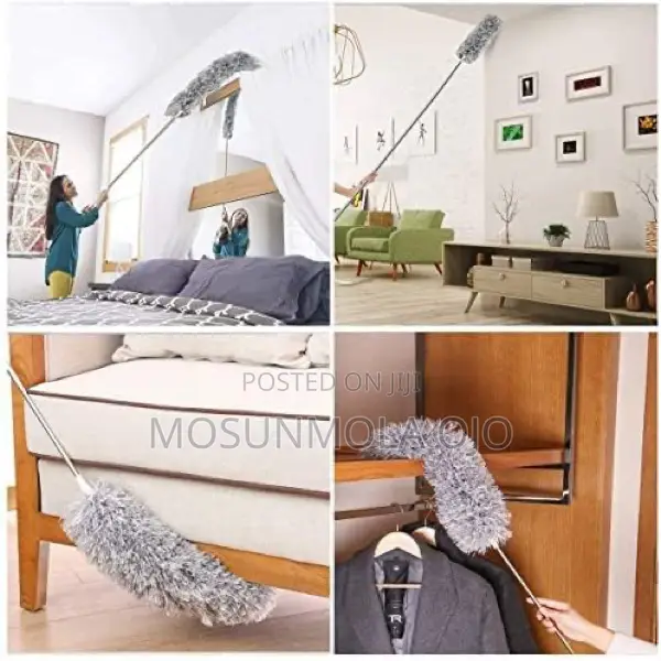 Microfiber Feather Bendable Extendable Cleaning Duster